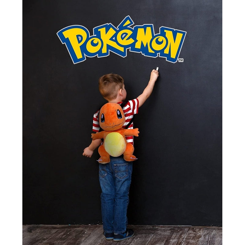 Peluche Zainetto Charmender Originale Pokemon 35cm