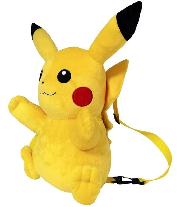 Peluche Zainetto Pikachu Originale Pokemon 35cm