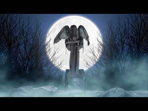 Angelo Horror Demone Tomba con Luce Suono e Movimento Animatronica alto 1,7m