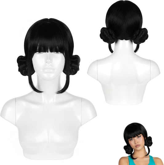 Parrucca Deluxe Cosplay Zoey KPop Huntrix Demon Hunter Regolabile