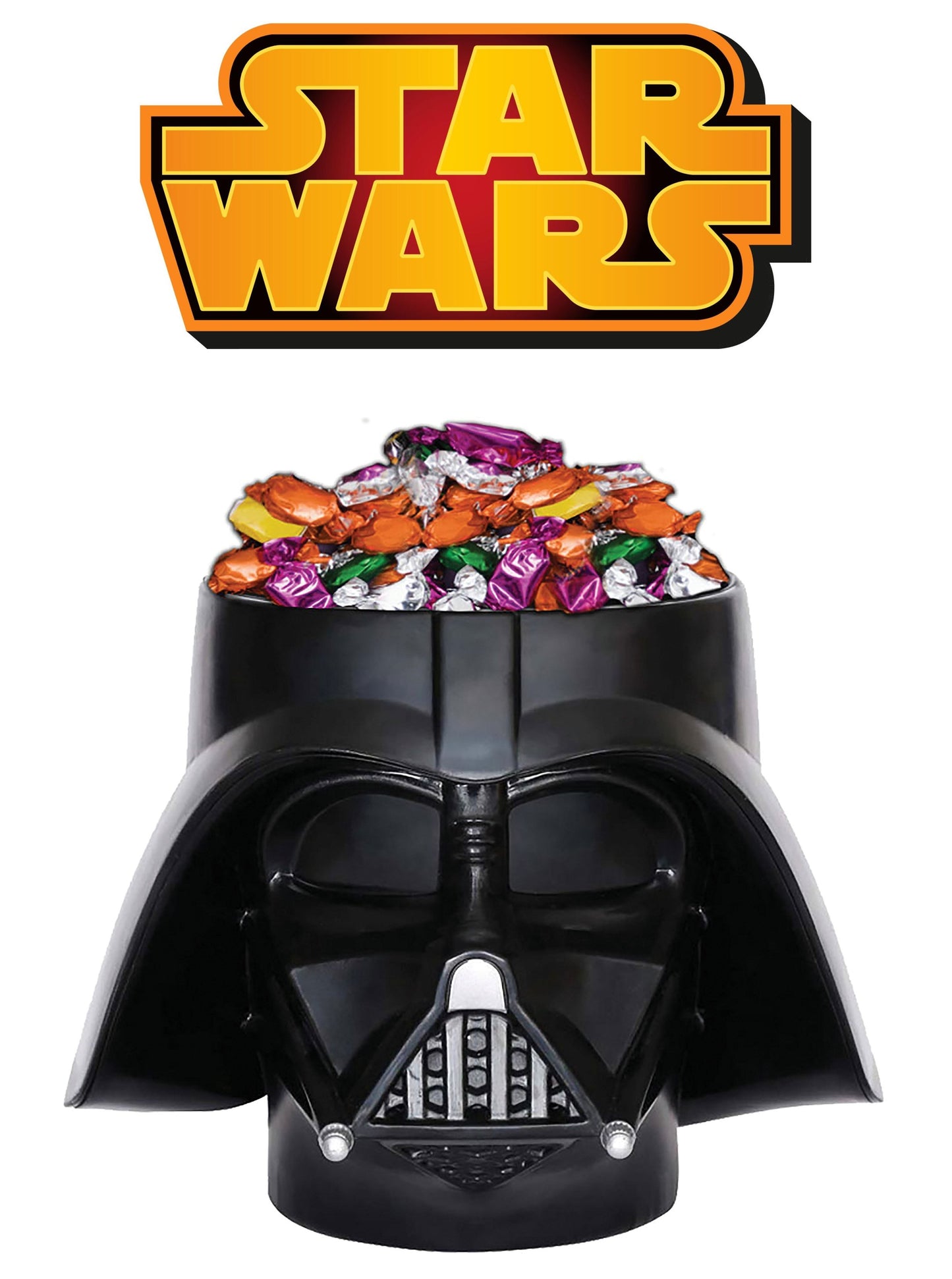 Casco Darth Vader Star Wars Originale Decorazione Porta Dolcetti e Matite
