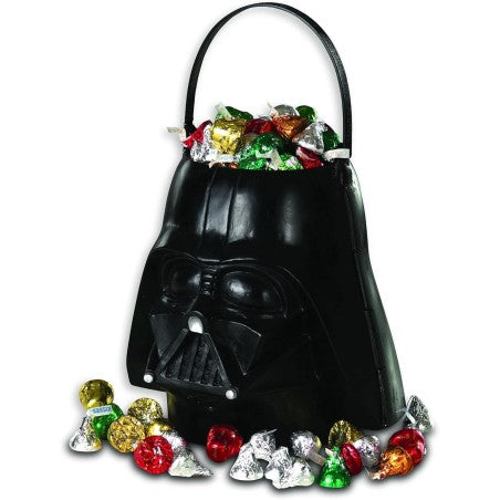 Casco Darth Vader Star Wars Originale Decorazione Porta Dolcetti e Matite