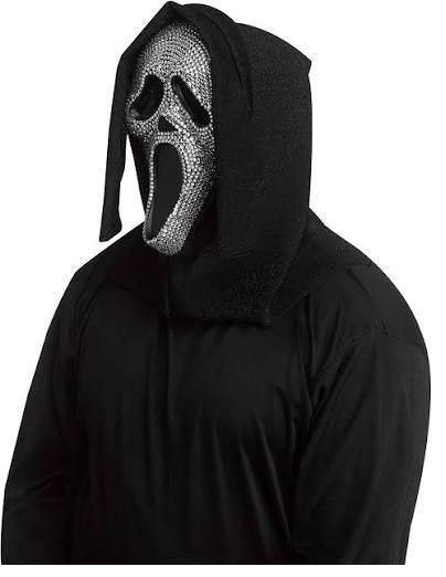 Maschera Ghost Face Scream Originale Bling Diamanti
