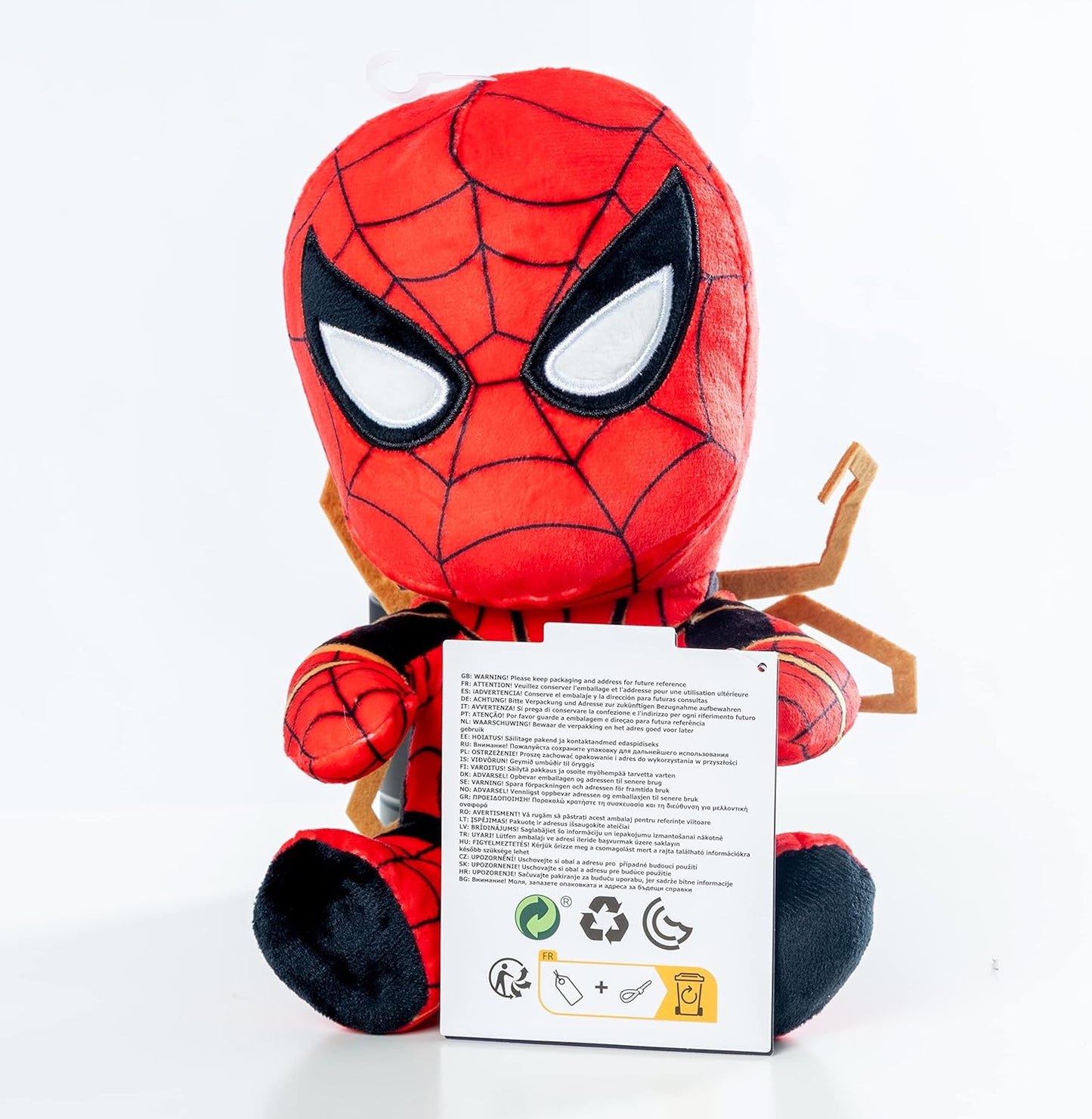Peluche Originale Iron Spiderman Avengers Infinity War 23cm