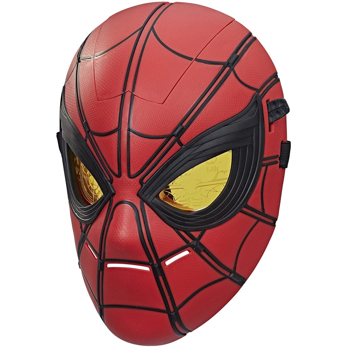 Maschera Deluxe Iron Spiderman con Occhi Led Luminosi Originale Marvel