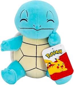 Peluche Originale Squirtle Pokemon 23cm