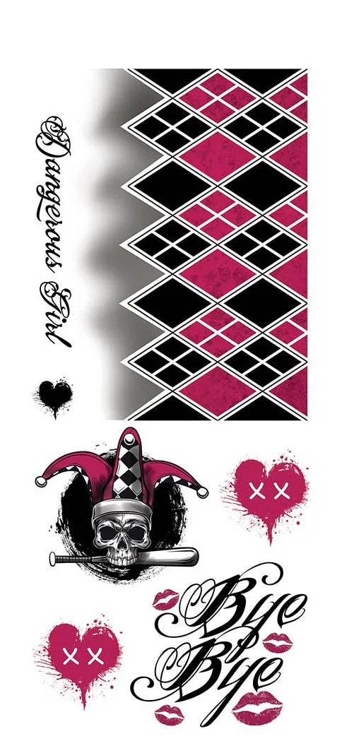 tatuaggio Harley Quinn DC Comics