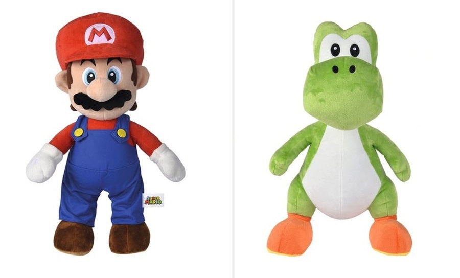Peluche Super Mario Jumbo Originale Nintendo 50cm