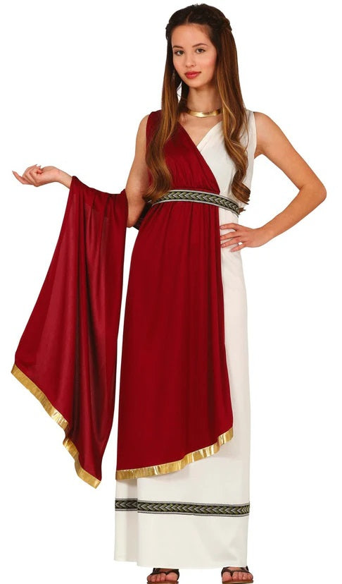 Costume da Antica Romana Ragazza Greca Dea Popolana Epoca Roma Grecia