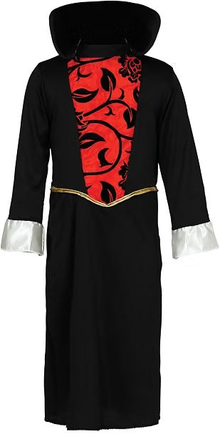 Costume Neonata Vampira Abito Nero e Rosso