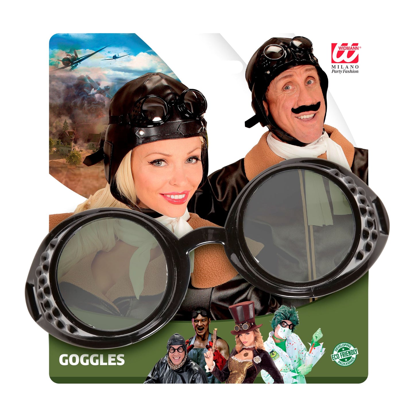occhiali pilota aviatore cosplay