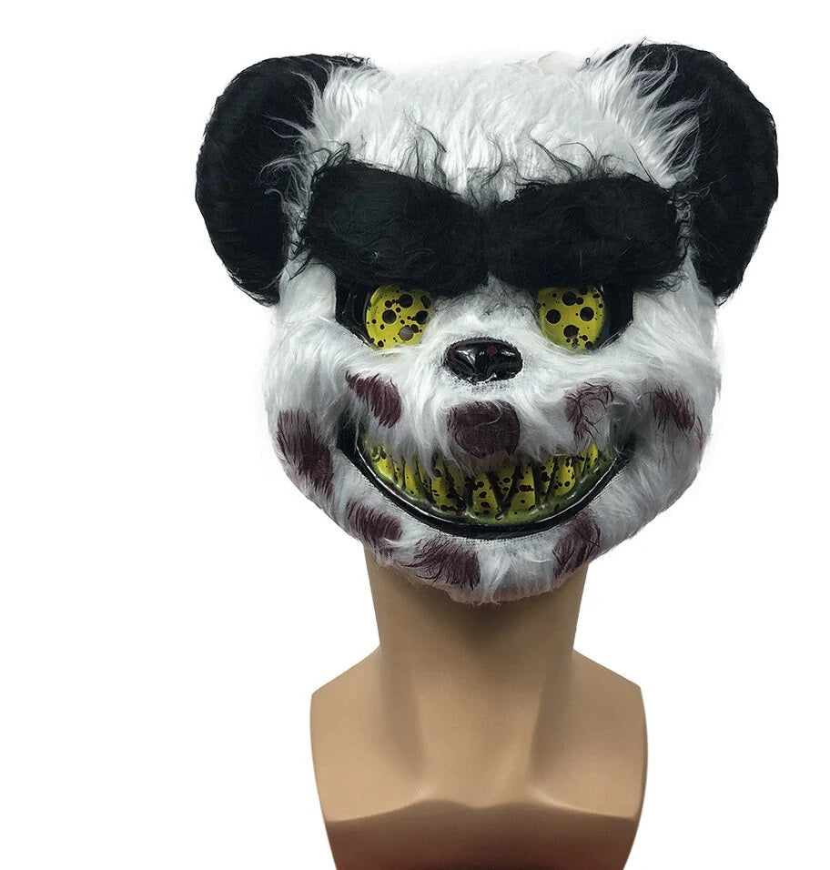 Maschera Peluche Panda Horror Orso Insanguinato