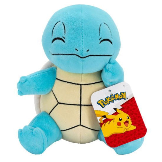 Peluche Originale Squirtle Pokemon 23cm