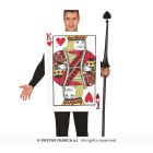 Lancia con Punta a Cuore Smontabile 140cm Regina di Cuori Guardia