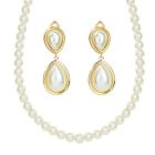 Set Marilyn Monroe Collana di Perle ed Orecchini Anni 20 e 50