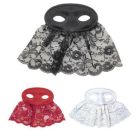 Maschera Veneziana Domino Carmen con Bautta