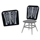 Set 2 Coprisedia Halloween Scheletro Lastra Horror