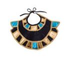 Collare Egiziano in Stoffa Epoca Antica