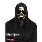 Maschera Ghost Face Scream Originale Cromata Oro Gold