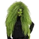 Parrucca Extra Volume Verde Riccia da Strega 