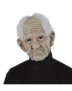Maschera in Plastica da Vecchio Anziano