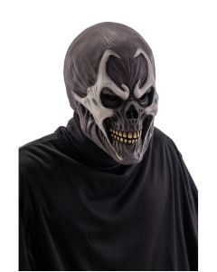 Maschera in Lattice Mostro Teschio Nero Horror Halloween